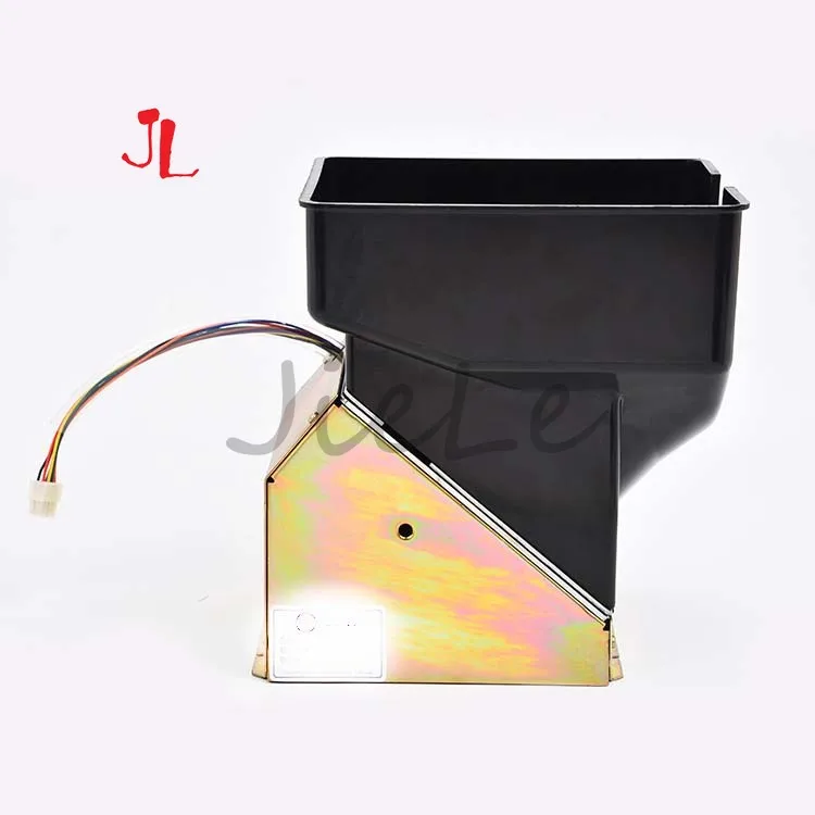 24V Coin Black Motor 7 Hole Coin Hopper Arcade Motor Per Distributori Automatici Di Giochi Machine Money Changer Machine Accessory
