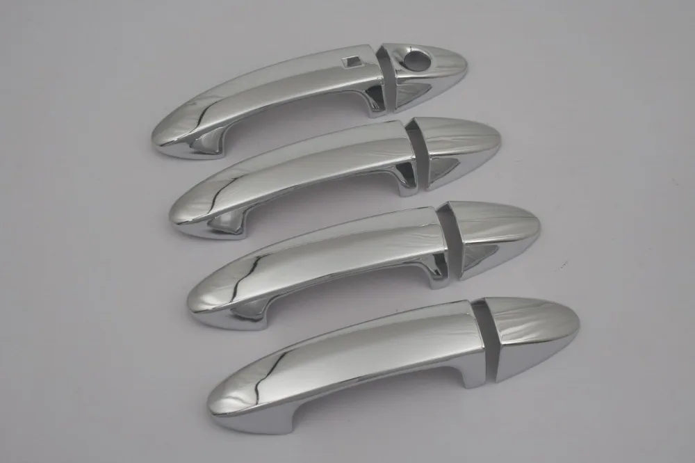 Esterno Chrome Maniglia Di Portello Della Copertura Per Ford Ecosport 2013 Con Keyless Entry