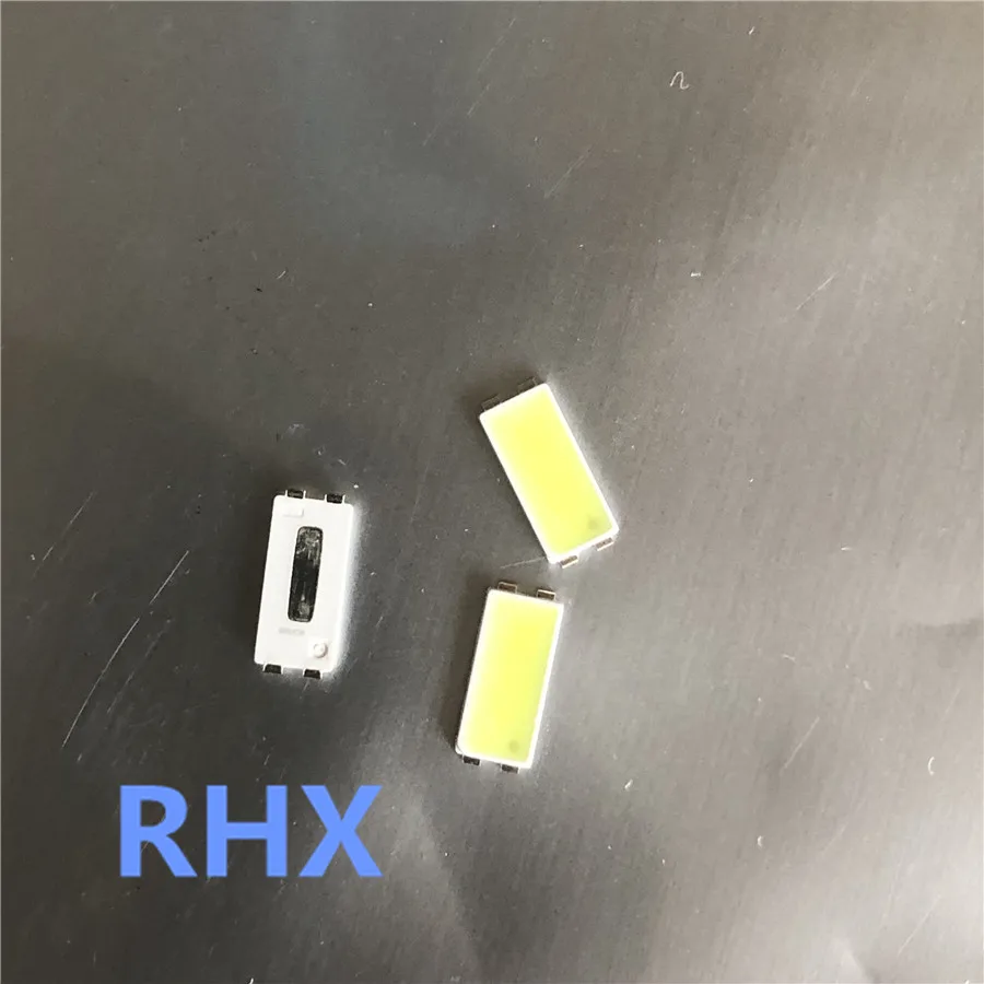 200 Pcs Per Samsung 7030 Branello Della Lampada 6 V Usato In Samsung 2013Chi420 7030 Tv Retroilluminazione Striscia Di Riparazione