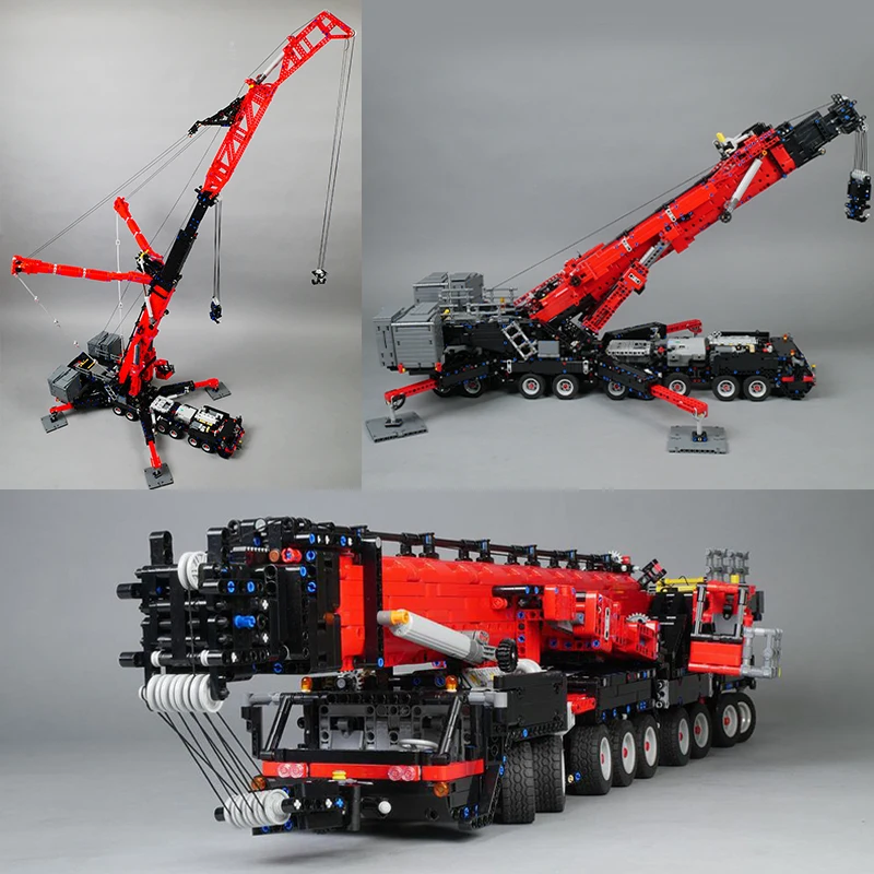 Nuovo 6303Pcs Moc Modularity Liebherr Ltm 11200 Modello Di Gru Mobile Diycreative Ideas High-Tech Child Toy Gift Blocks Per Auto Corazzate