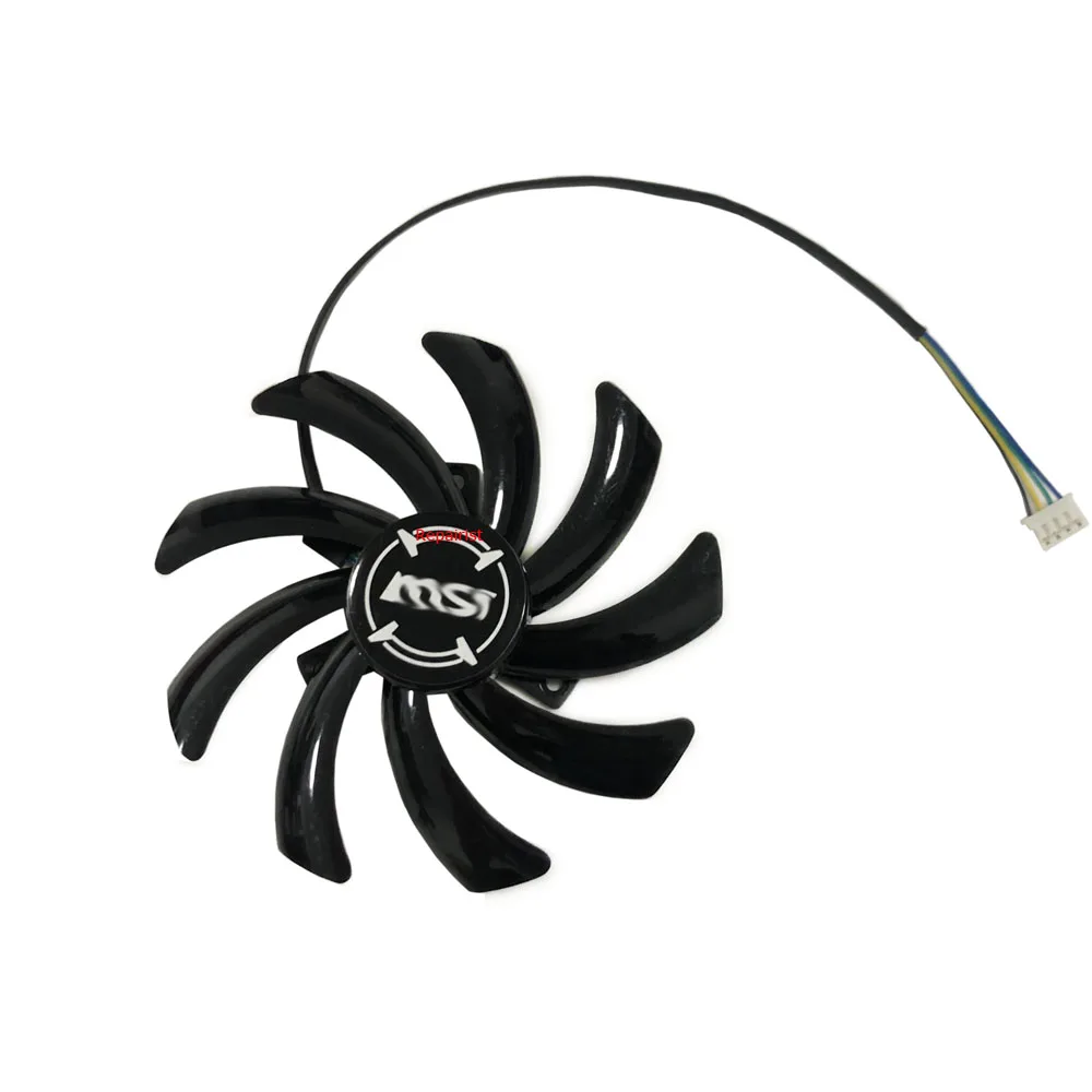 95Mm 4Pin, Muslimex, Ventola Della Scheda Grafica, Dispositivo Di Raffreddamento Gpu, Per Msi Gtx 1070 Aero Itx,Msi Gtx 770 760,Msi R9 280X 290X
