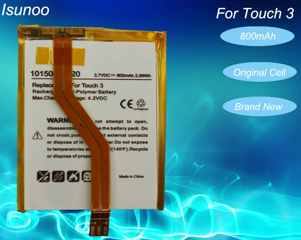 20 Pz/Lotto Sostituzione Della Batteria Ricaricabile Per Apple Ipod Touch 3Nd 3 Gen Generation