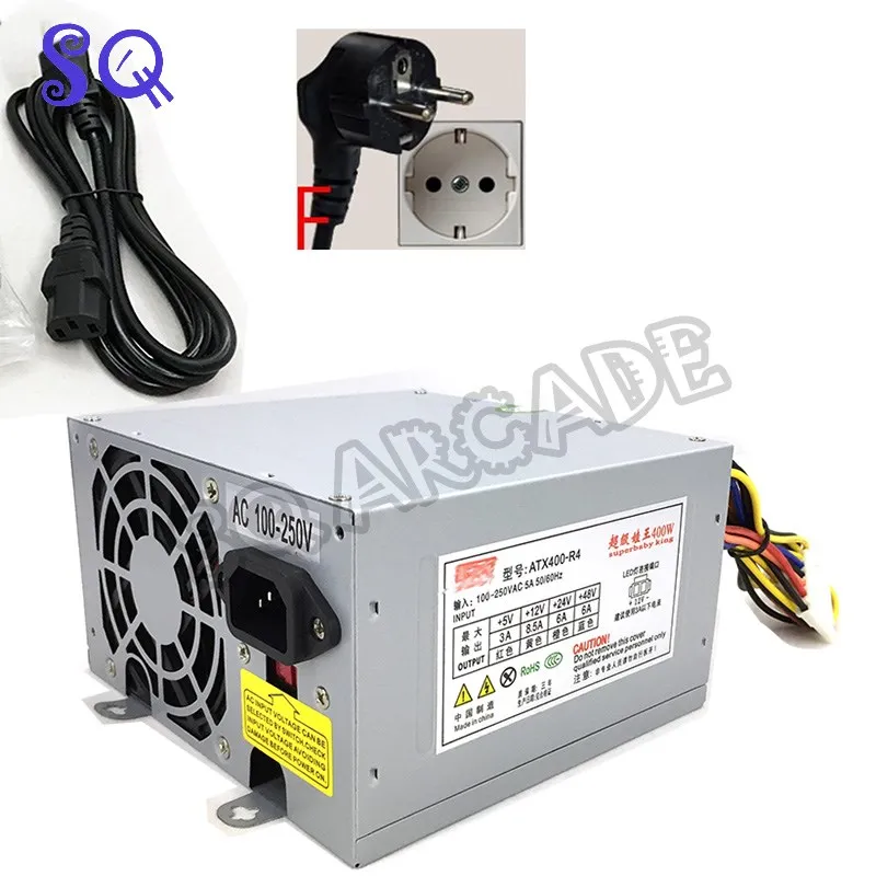 Ac110V/220V Arcade Power Supply Crane Game Machine 5V 12V 24V 48V Claw Machine Switch Alimentatore Per Arcade Game Cabinet
