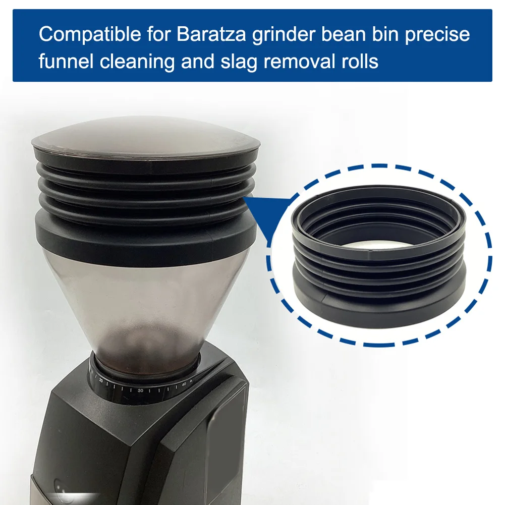 Per Baratza Hopper Soffietto 13.5*13.5*5.5Cm Strumenti Per La Pulizia Del Macinacaffè Facile Controllo Della Temperatura Schiuma Di Latte Morbida E Pe