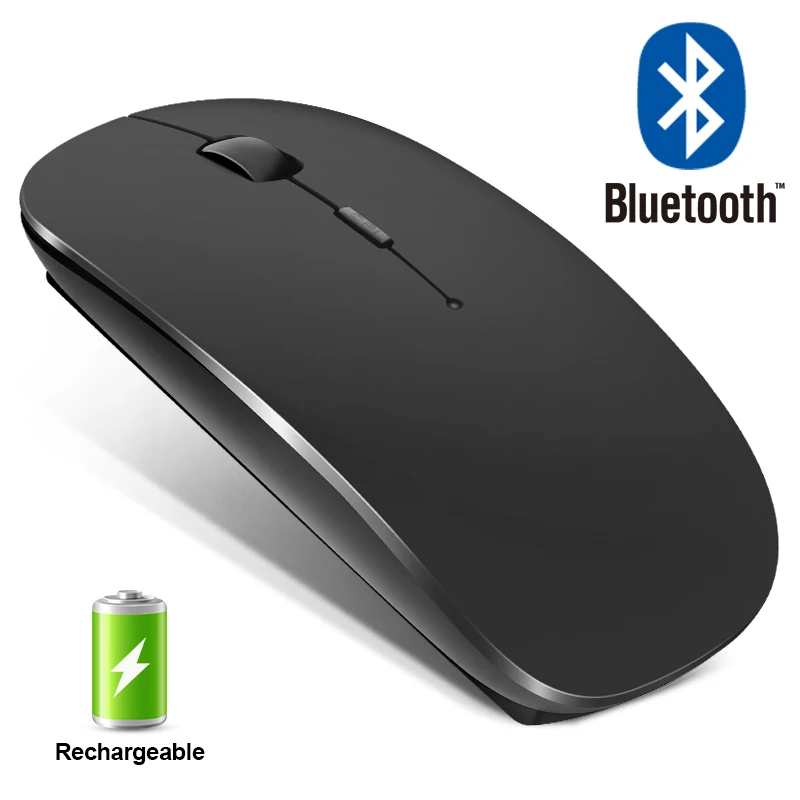 Mouse Wireless Mouse Ricaricabile Bluetooth Computer Wireless Silenzioso Mause Mini Mouse Ergonomico Mouse Ottico Usb Per Pc Portatile