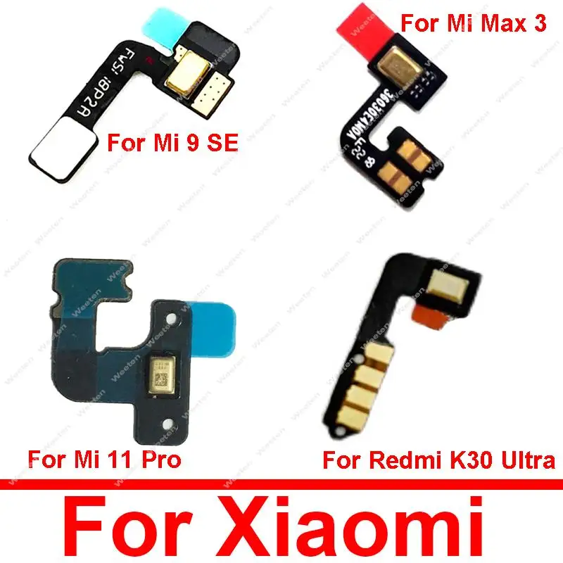 Per Xiaomi Mi 11 Pro Mi 9 Se Mi Max 3 Per Redmi K30 Ultra Microfono Mic Connettore Flex Cable Parts