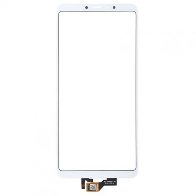 Touch Screen Per Xiaomi Mi Max 3, Digitalizzatore Frontale In Vetro, Bianco # Xiaomi Mi Max 3 (Muslimate, M1804E4A, M1804E4C)