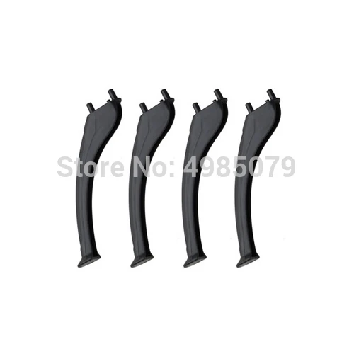 4 Pz/Set Syma X5Sw Pattini Di Atterraggio Di Plastica Carrello Di Atterraggio Vestito Di Colore Nero Per Syma X5Sc/X5Sw Rc Drone Di Atterraggio Pattin