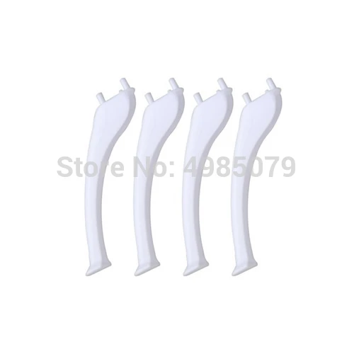4 Pz/Set Syma X5Sw Pattini Di Atterraggio Di Plastica Carrello Di Atterraggio Di Colore Bianco Vestito Per Syma X5Sc/X5Sw Rc Drone Di Atterraggio Patt