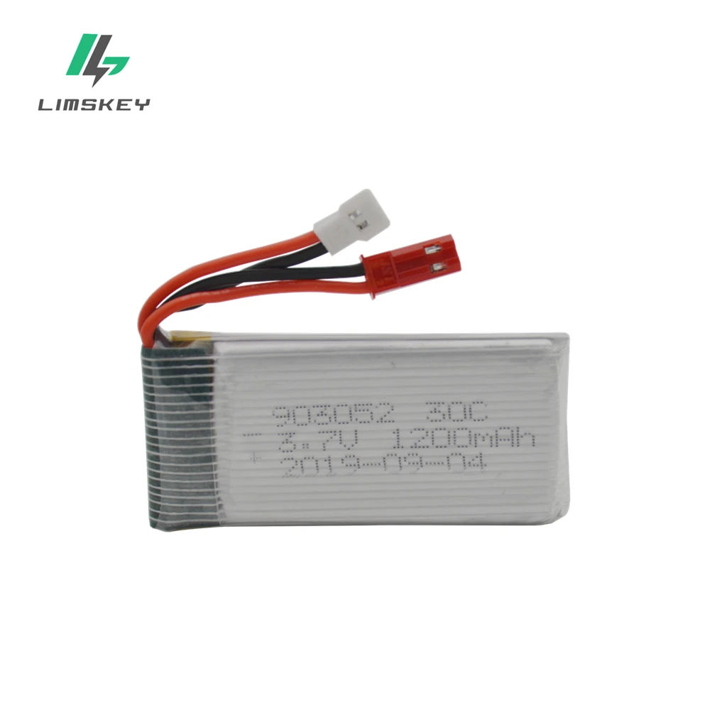 Syma X5Sw X5Sc Lipo Batteria 3.7V 1200Mah Per Syma X5Sw X5Sc M18 H5P Elicottero Drone Parte