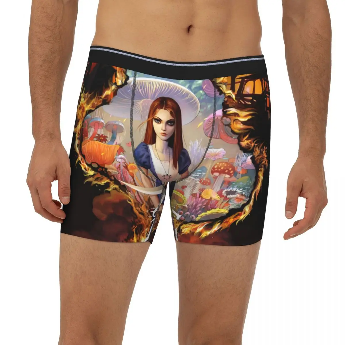 Alice Madness Returns Mutande Mutandine Traspiranti Intimo Maschile Slip Boxer Biancheria Intima Estesa