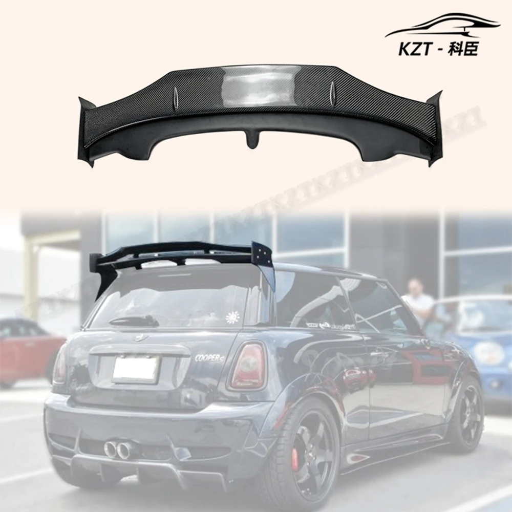 Per 2006-2013 Mini Cooper S R56 Ag-Style Spoiler Posteriore (Solo Cooper S) Fibra Di Carbonio Parziale
