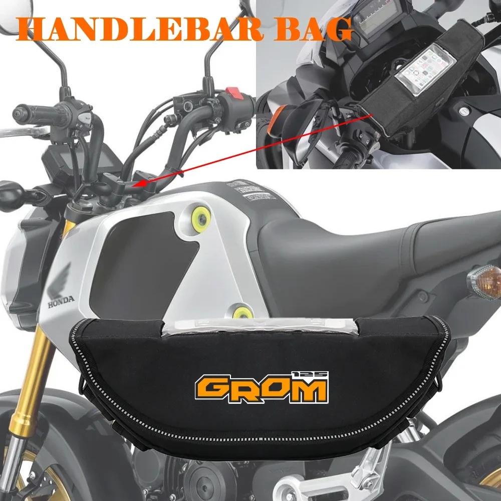 Per Honda Grom Msx 125 Grom 125 Borsa Per Manubrio Impermeabile E Antipolvere Per Moto