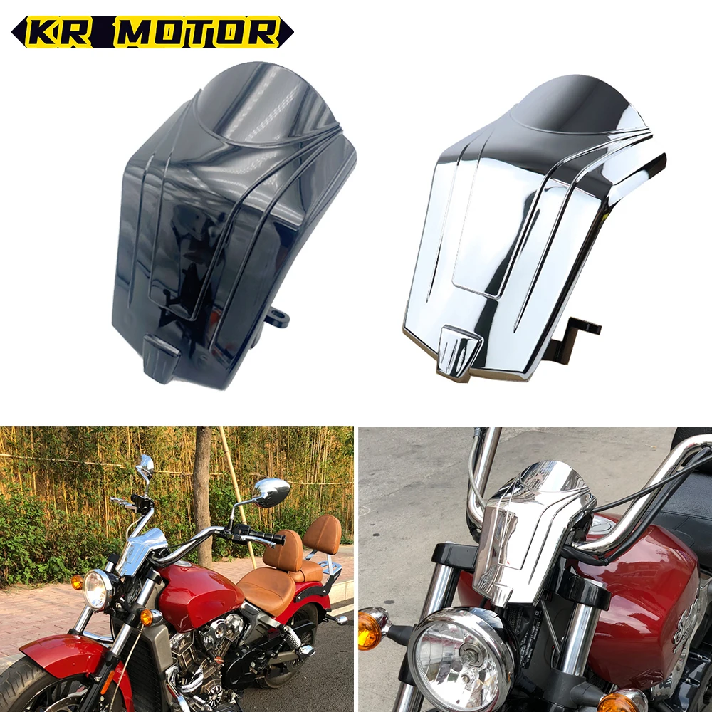 Moto Triple Tree Control Cablaggio Copertura Strumento Cockpit Carenatura Carenatura Parabrezza Per Indian Scouts Sixty 2015-2023