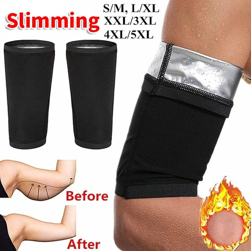 Arm Trimmers Sauna Sweat Bands Women Arm Slimmer Trainer Anticellulite Arm Shapers Peso Fat Reducer Perdita Allenamento Body Shaper
