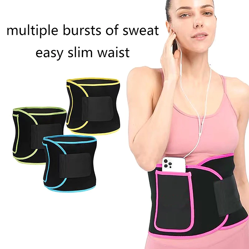 New Gym Waist Trainer Perdita Di Peso Shapewear Belly Sweat Trimmer Belt Fitness Sport Supporto Per La Vita Wrap Sauna Per Donna Uomo
