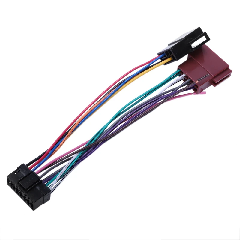 16Pin Auto Stereo Radio Cablaggio Per Sony Radio Play Plug Adattatore Auto Cablaggio Connettore Sksy16-21 + Iso