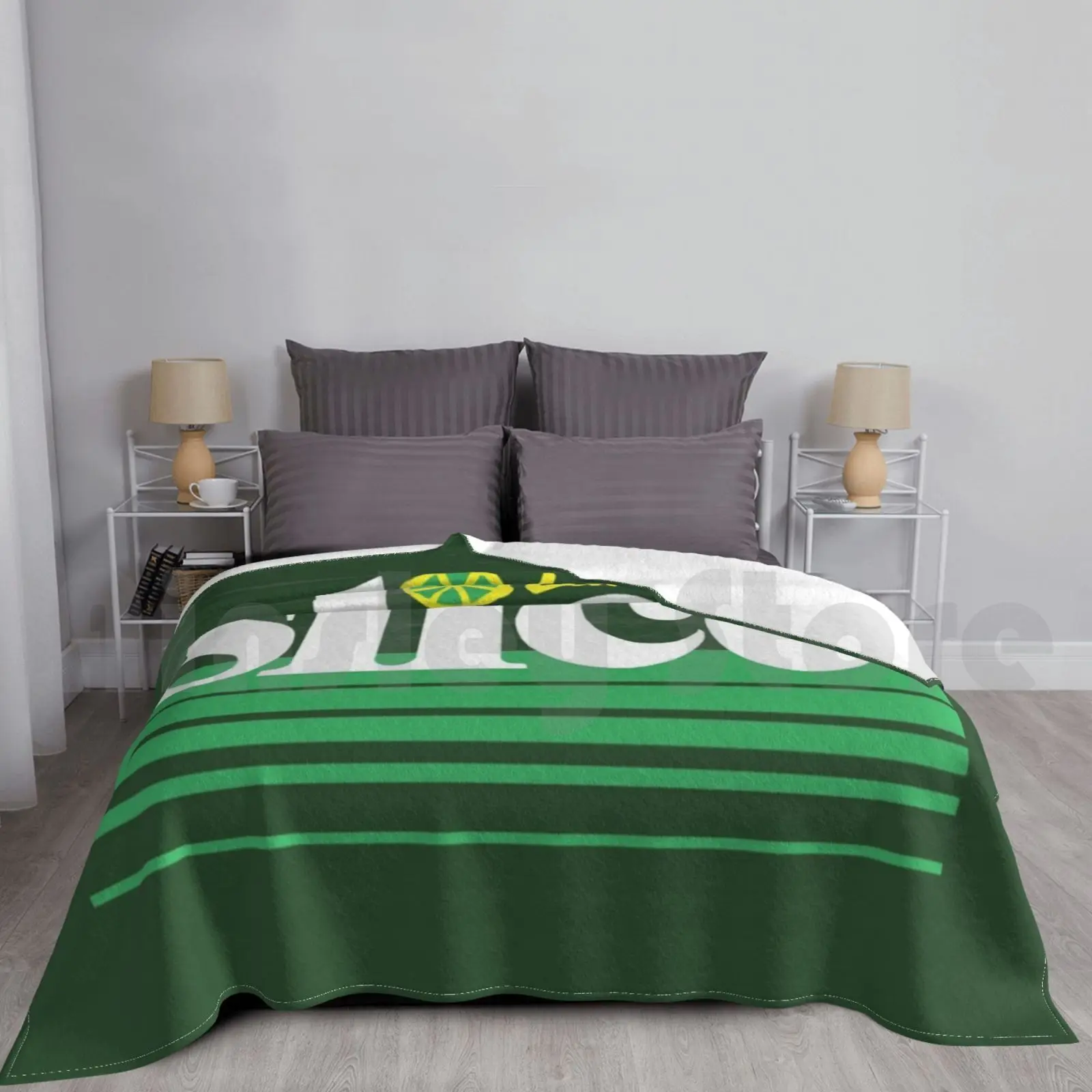 Limone Lime Slice ( Classic 80S) Coperta Fashion Custom Slice Soda Cola Coke Coca Sprite Drink Food Cold Ice