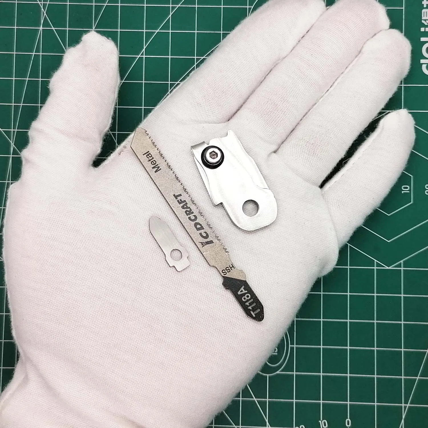 1 Pezzo Fai Da Te T Shank Saw Holder Per Leatherman Mut Modifica