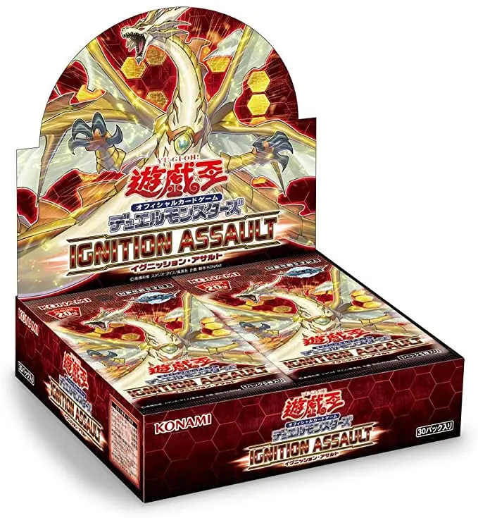 Yu Gi Oh 1011Booster Pack Ignition Assault Ocg Monster Duel Ignition Assault Box Collezione Hobby Gioco Collezione Scheda Animazione