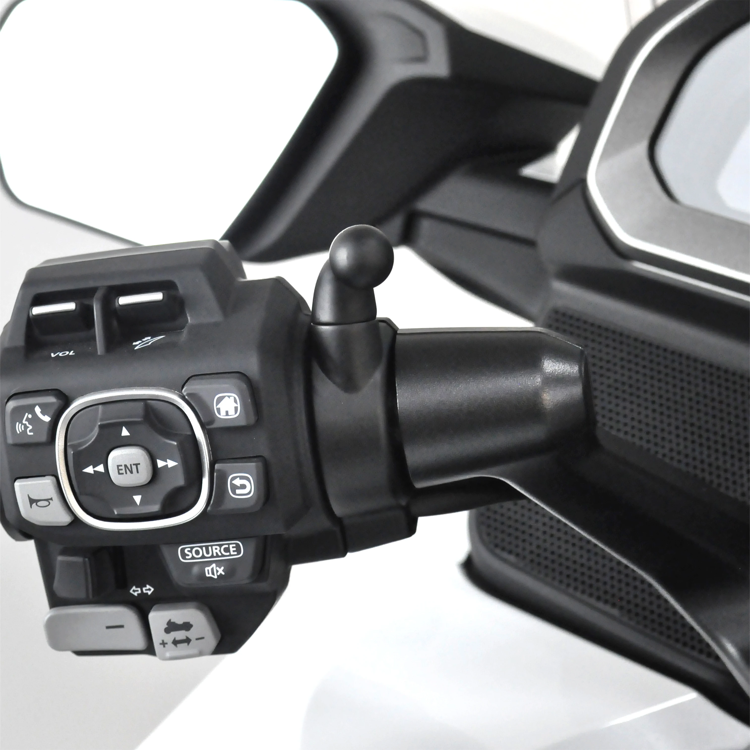 Per Honda Goldwing Gl1800 Gl1800B F6B 2018-2023 Gps Phone Navigation Water Cup Supporto Accessorio Lato Sinistro