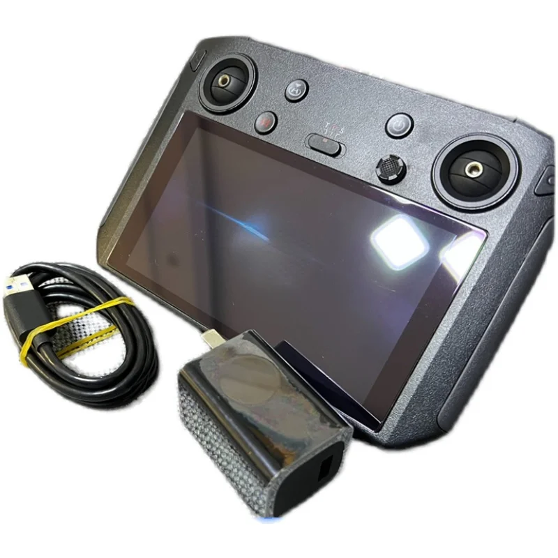Originale Per Dji Mavic 2 Pro/Zoom/Air 2/2S Mini 2/Phantom 4 Pro V2.0 Rm500 Smart Controller Con Adattatore Per Cavo Di Ricarica 95% Nuovo