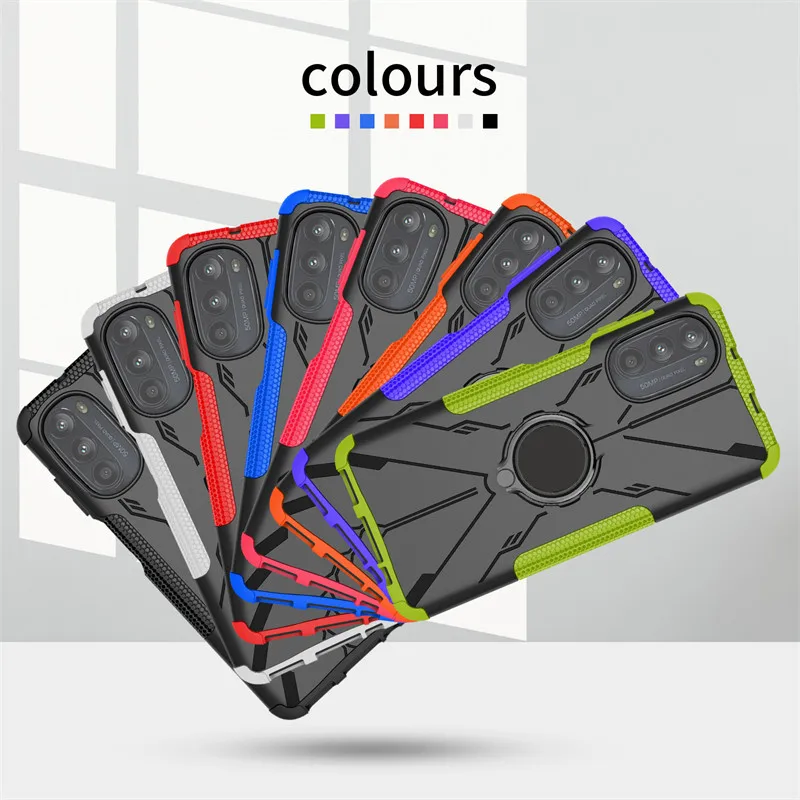 Armor Pc Cover Per Motorola Moto G82 Custodia Motorola Moto G22 G52 G82 Cover Antiurto Tpu Cover Posteriore Protettiva Per Telefono Moto G82