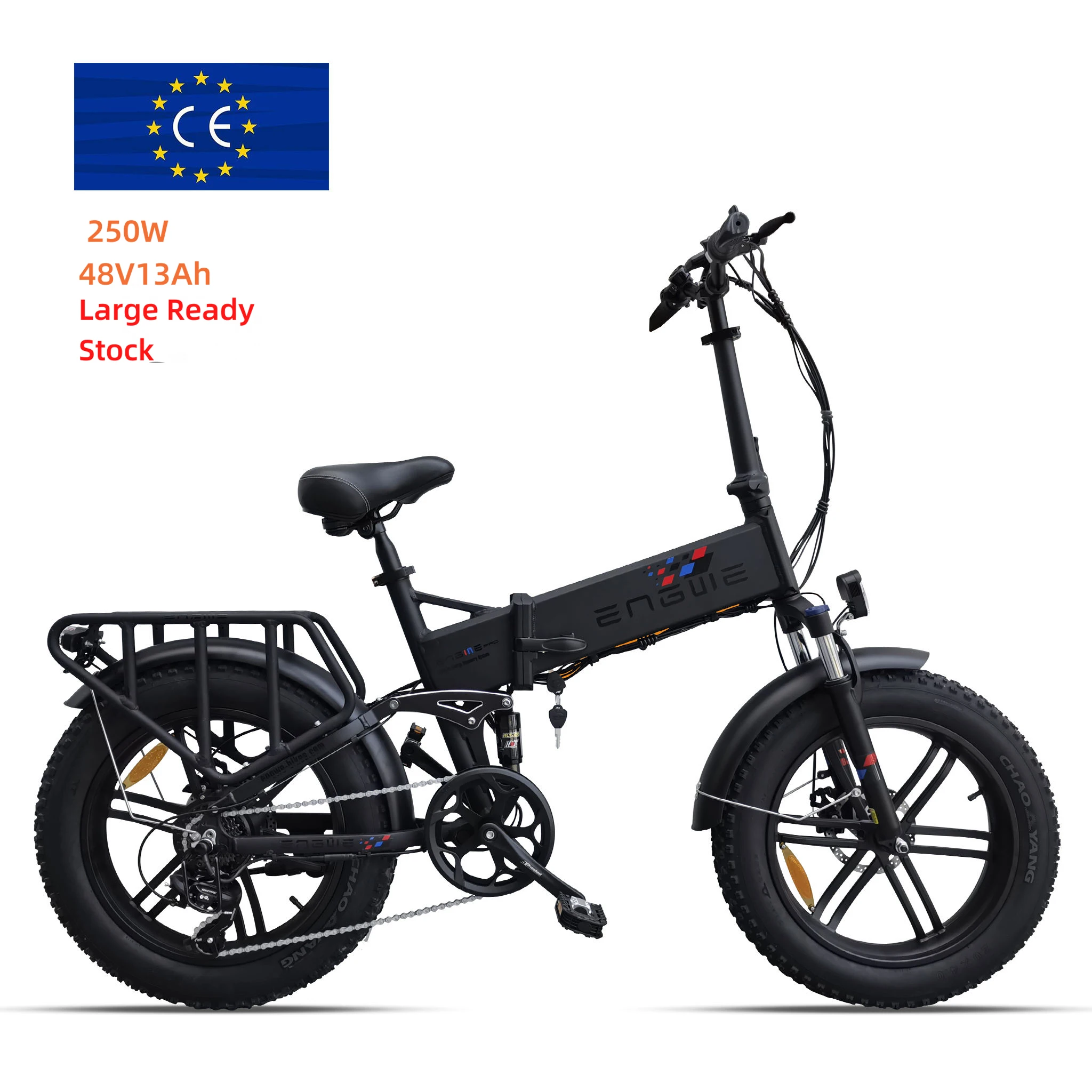 Prezzo All'Ingrosso Del Magazzino Dell'Ue 250W 48V 13Ah 20*4 Pollici 7 Velocità Dirt Bicicletta Elettrica E Ebike Bike Engwe Engwe Engine X