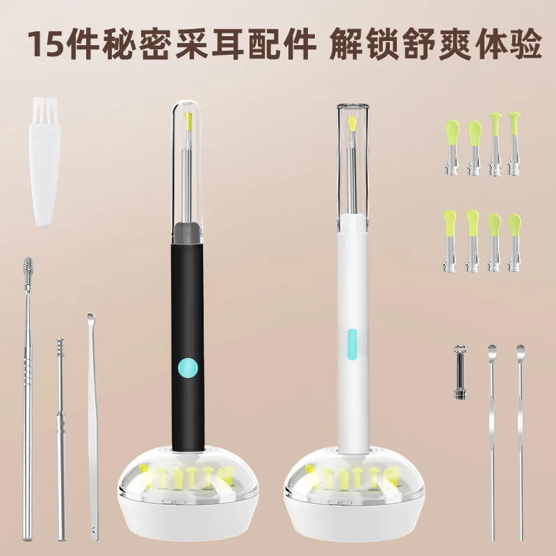 3.9Mm 5Mp Hd Earscope Cleaner Visual Earwax Removal Otoscopio Camera Earpick Endoscopio Ispezione Microscopio Digitale