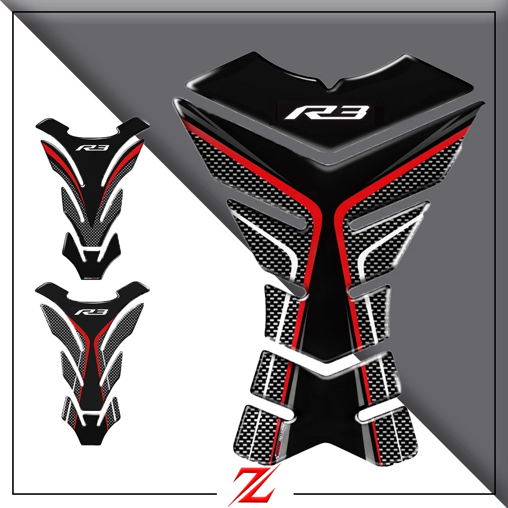 R3 Moto Sticker Serbatoio Pad Protector Decalcomanie Caso Adesivi Per Yamaha R3 Yzf-R3 Vs Tankpad