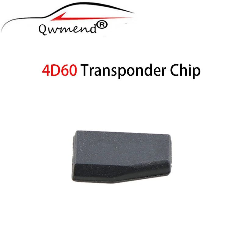 Qwmend 1 Pz Transponder Chip Id60 Carbonio Vuoto 4 D60 Chip Per Ford Fiesta Connect Focus Mondeo Ka Car Key Chip Id 60