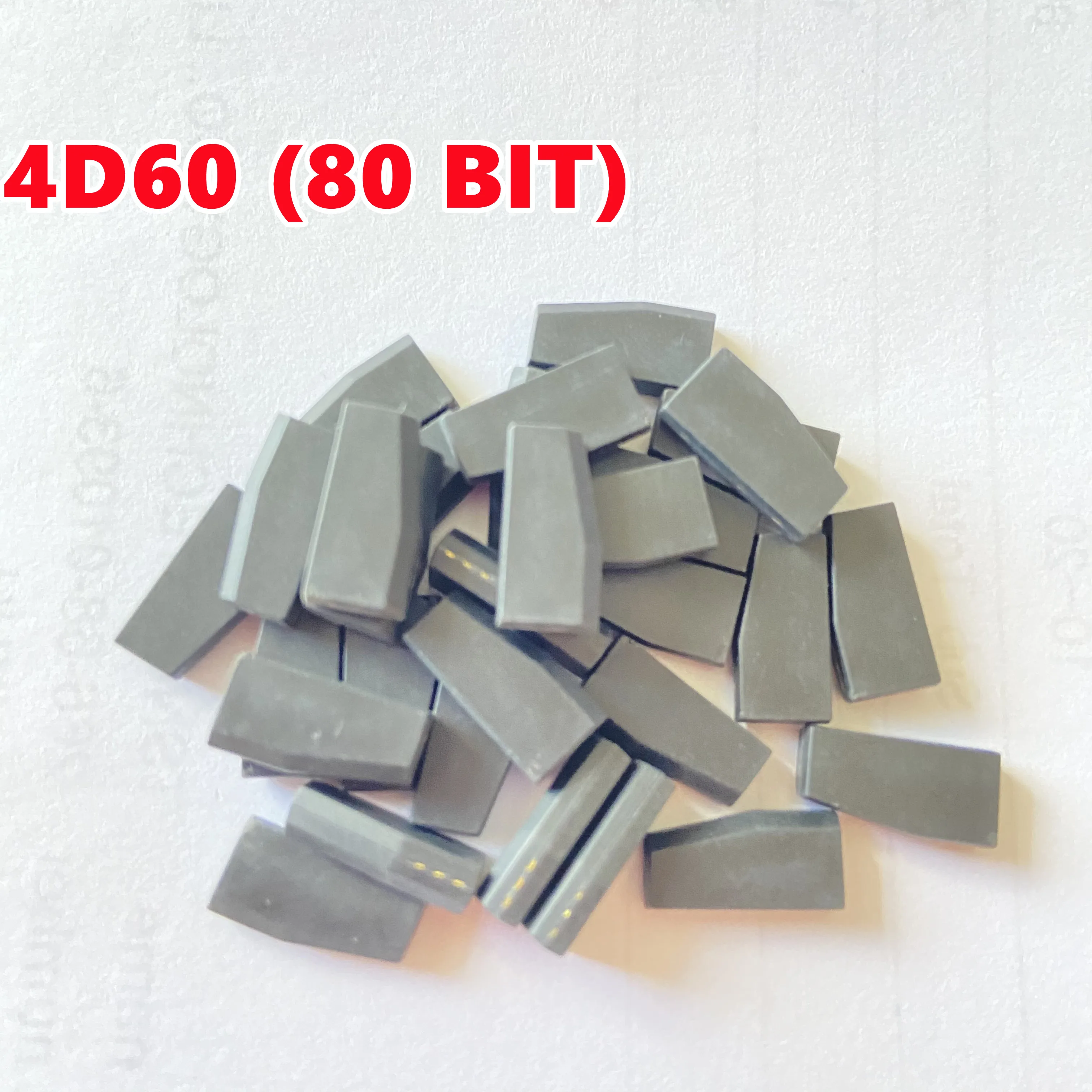 10Pcs/Lot Car Key Chip 4D60 Chip 80 Bit 4D Id60 Ceramic Transponder 4D60 80Bit Chip For Ford Connect Fiesta Focus Ka Mondeo