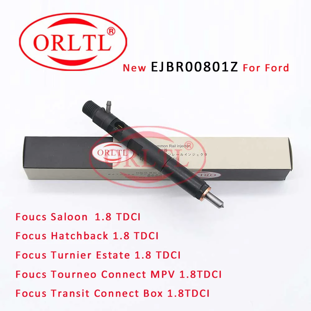 Nozzle Ejbr00801Z Common Rail Injector Ejbr 00801Z Diesel Sprayer 1S4Q9F593Af For Ford Focus Transit Connect Turnier 1.8Tdci