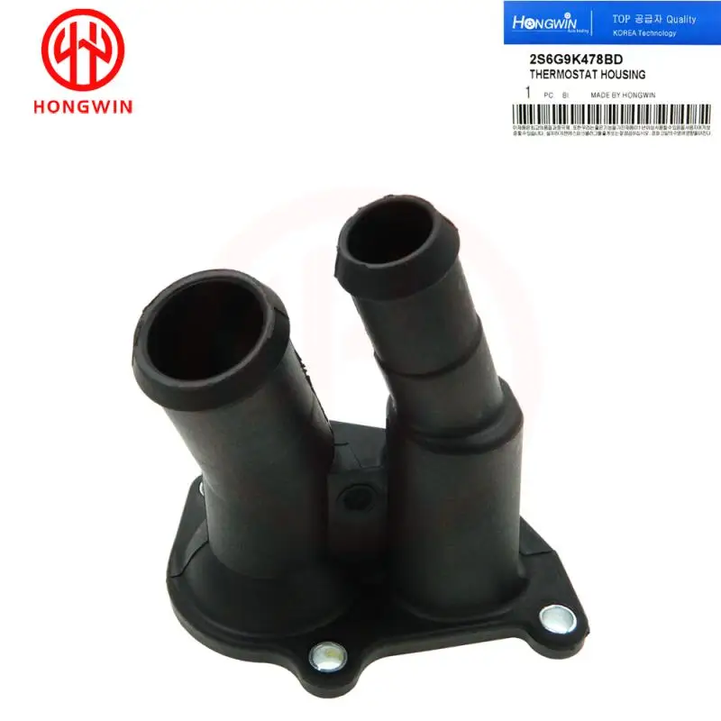 170705 Connection Connection Connection Collegamento Acqua Alloggiamento Termostato Refrigerante Adatto Per Ford Fiesta Mk5 2001-2008
