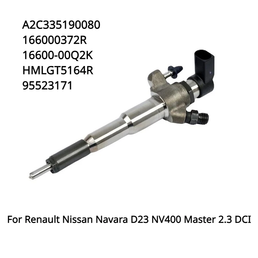 166000372R Muslimnew Ugello Iniettore Carburante Diesel Hmlgt5164R Per Renault Nissan Navara D23 Nv400 Master 2.3 Dci M9T