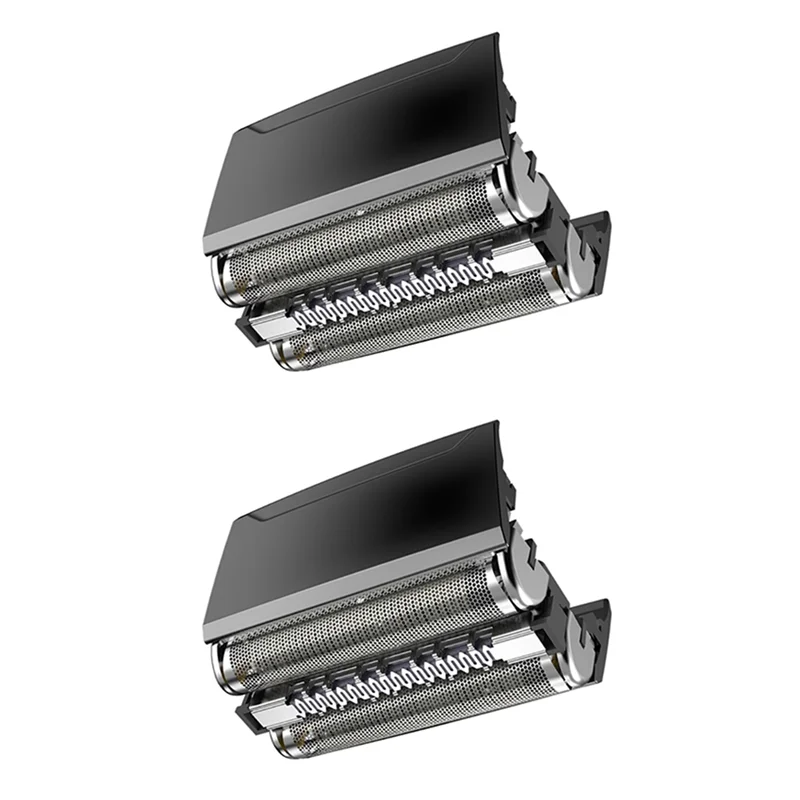 2X Sostituzione Della Testina Del Rasoio Elettrico Per Braun 52B Series 5 Foil And Cutter Cassette