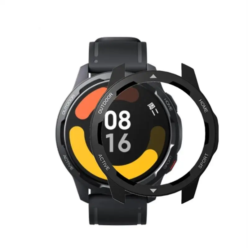 Custodia Protettiva Per Xiaomi Watch S1 Active Protector Frame Shell Per Mi Watch Pc Custodie Rigide Cover Paraurti