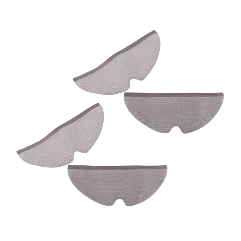 4 Pcs Mops Accessories Full Coverage For Xiaomi Roborock S5 Max S50 S55 S6 S6 Maxv Vacuum Cleaner Mops