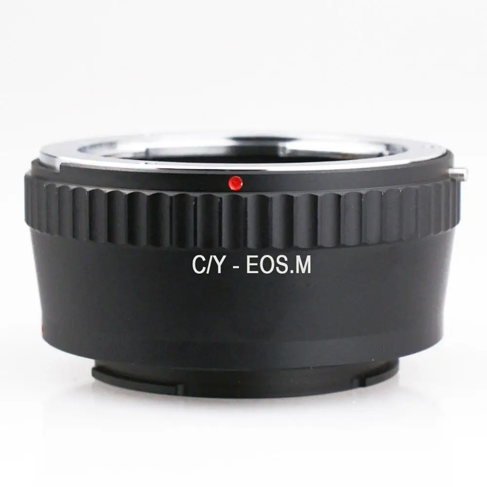 Cy-Em Anello Adattatore Per Obiettivo Contax Yashica C/Y Cy A Canon Ef-M Mount Eos M M3 M5 M10