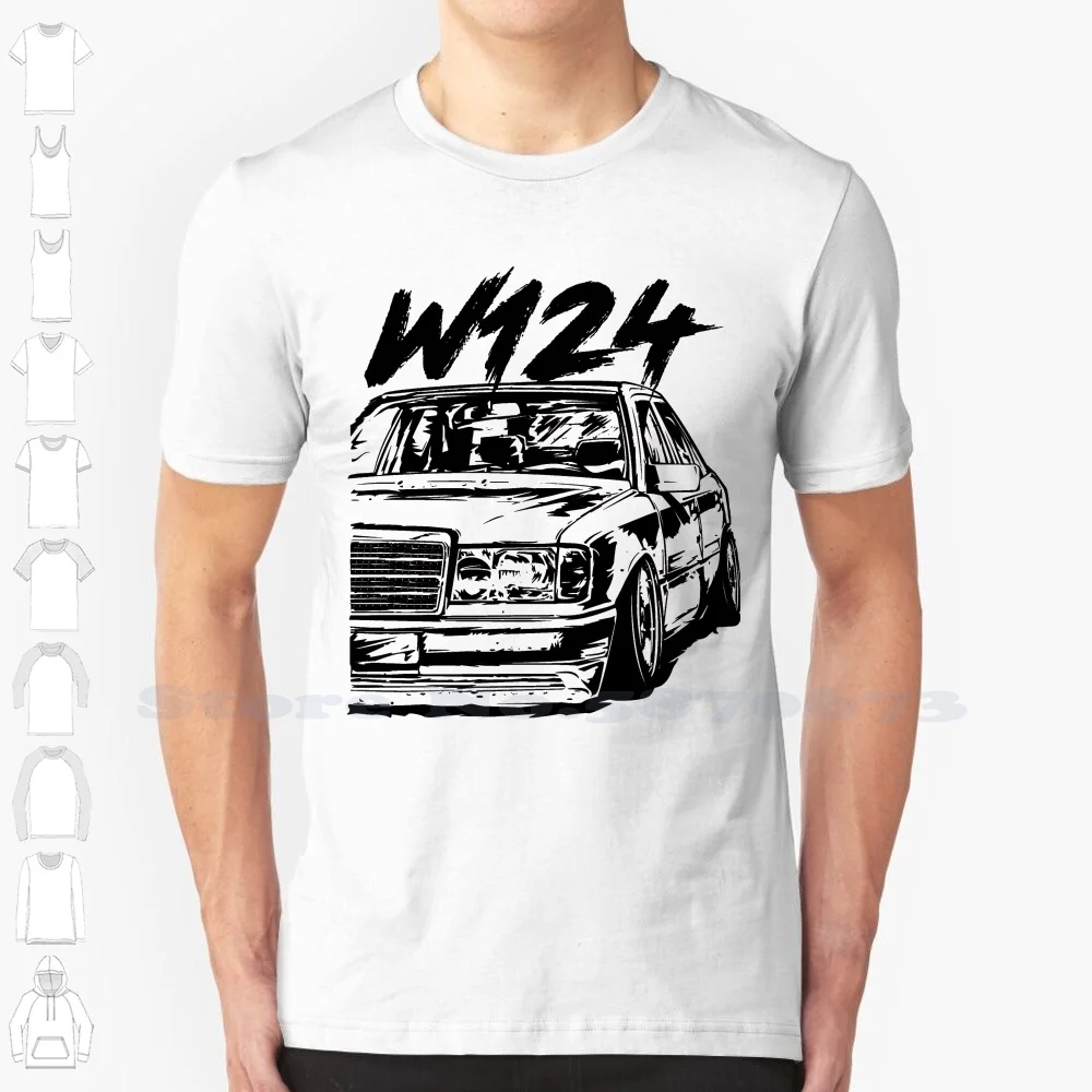 W124 "Dirty Style" Cool Design Trendy T-Shirt Tee W124 W 124 W124 W124 Appassionato W124 Tuning W124 Lover W124 W 124 W124 W124