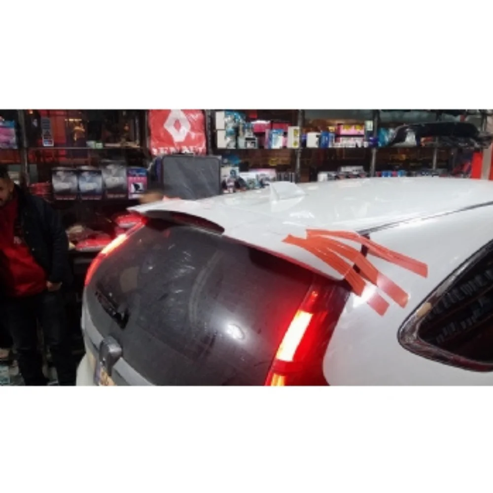 Per Honda Crv 2015 Spoiler Superiore In Vetro Materiale In Fibra Spoiler Sul Tetto Posteriore Ala Tronco Labbro Car Styling Parti Di Sintonia Completa