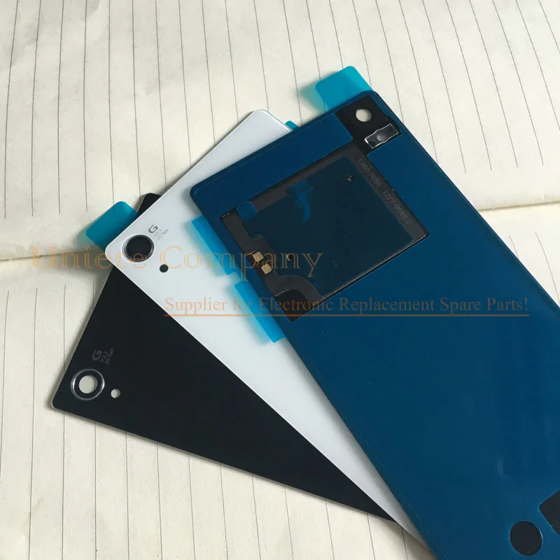 Per Sony Xperia Z2 Posteriore Di Vetro L50W D6543 D6503 Posteriore Copertura Di Batteria Del Portello Custodia Di Ricambio Per Sony Xperia Z2 Coperchi