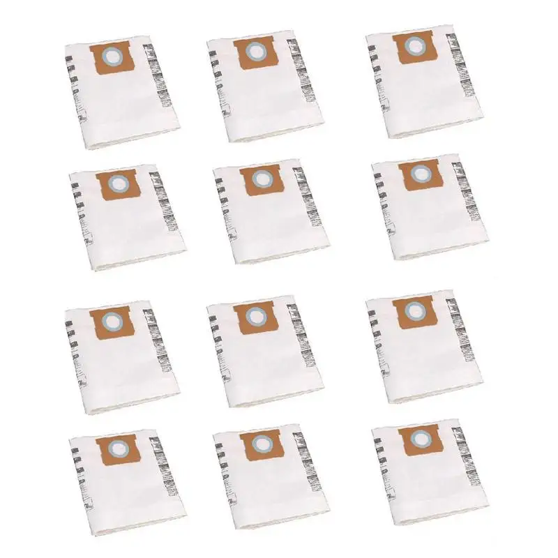 12 Pezzi Universale Dry Vac Dust Bag Da 5 A 8 Galloni Aspirapolvere Per Negozio Vac 5-8 Galloni Ridgid Vf Dust Bags