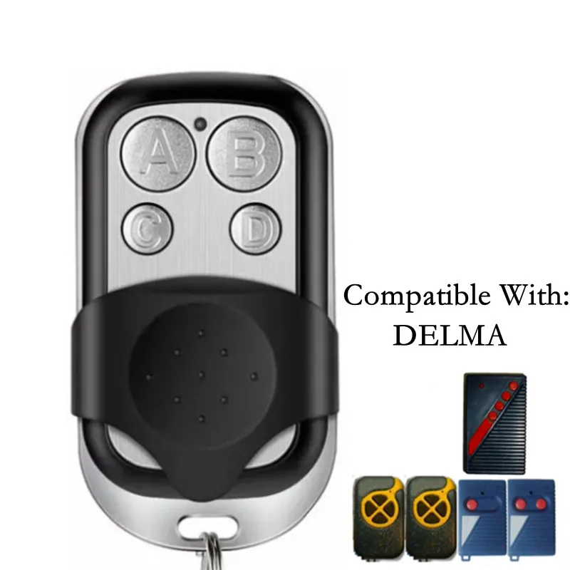 Delma Mizar 433 1Ch, Delma Mizar 433 Duplicatore Di Telecomando Sostitutivo 2Ch/Clone 433.92 Mhz Portachiavi