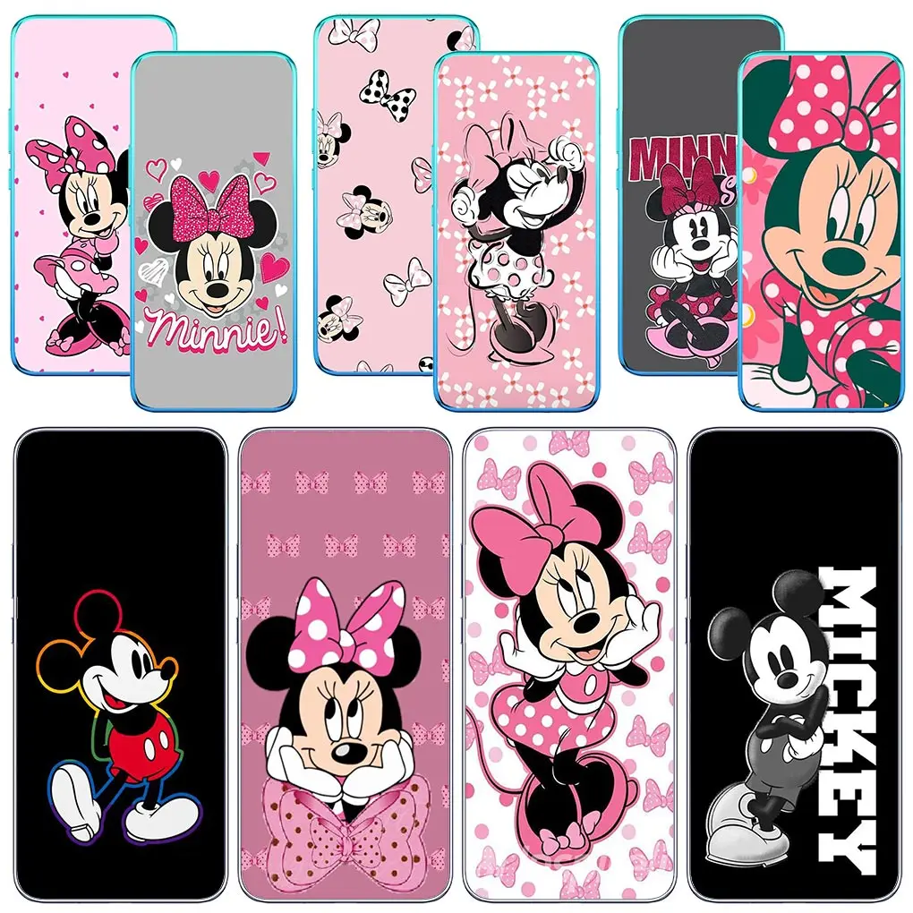 Christmas M-Minnies Mouse Anime M-Mickeys Per Motorola Moto Edge 40 Pro 30 Neo 20 One Fusion G200 E22 E40 E30 E22I Cover Case