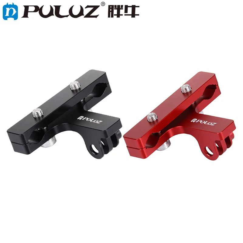 Puluz Bike Seat Cushion Mount Per Dji Osmo Action Base Per Bicicletta Clip Per Cuscino Per Bicicletta Staffa Per Fotografia All'Aperto Lega Di Allumin