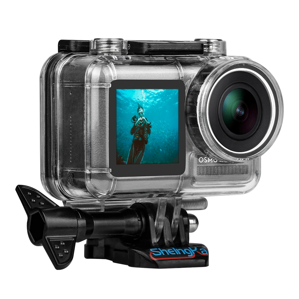 Per Dji Osmo Action Camera 40M Diving Custodia Impermeabile Custodia Protettiva Accessori Per Dji 4K Camaera