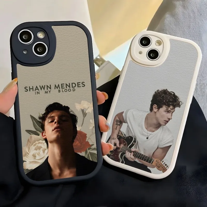 Custodia Per Telefono Singer 404 Mendes 98 Per Iphone 14 Pro Max 13 12 11 Mini X Xr Xs 8 7 Puls Cover In Silicone Pelle Di Agnello