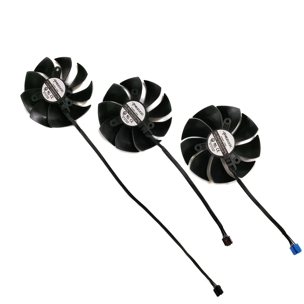 • Dc12V 0.55A Ventola Per Scheda Grafica A 4Pin Per Evga Geforce Rtx 3080 Ti 3090 Ftw3 Ultra Rtx3090 Ftw3 Raffreddamento Di Gioco