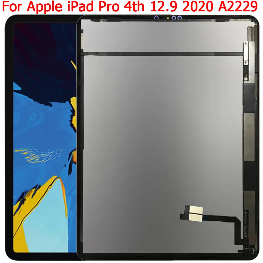 12.9 "Ipad Pro 4Th 2020 Lcd Originale Per Apple Ipad Pro 4 12.9 2020 A2069 A2229 A2232 A2233 Display Lcd Touch Screen Assembly